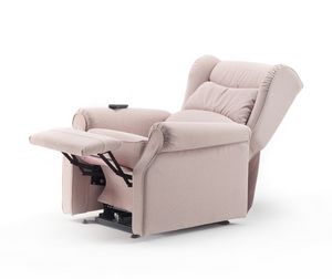 Bergere, Poltrona relax reclinabile dal design classico