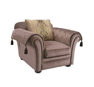 Eduard poltrona, Poltrona in stile classico, in legno massiccio