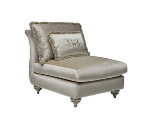 First Lady isola, Poltrona classica, con retro schienale capitonn�