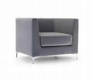 Art. 40415 Poltrona Lincoln, Poltrona moderna ignifuga, per per Hotel, B&B e strutture ricettive