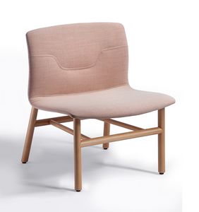 Slot Lounge, Poltrona imbottita, proposta in diverse soluzioni di base