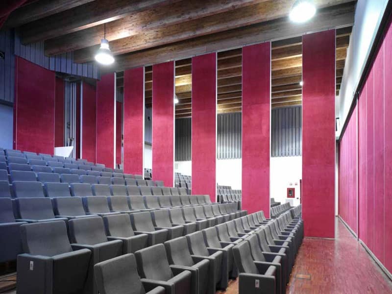Gonzaga, Poltrone ignifughe per teatro dall'elevato confort e design
