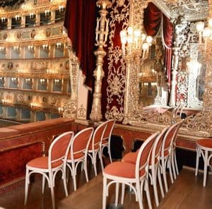 Teatro La Fenice di Venezia, Sedute personalizzate per teatro, La Fenice di Venezia
