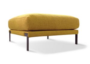 Chanel, Pouf con morbida cuscinatura, piedini in metallo
