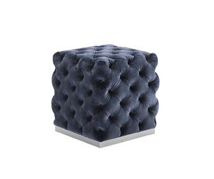 Must, Pouf quadrato, con imbottitura capitonn�