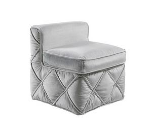 Richmond, Pouf con piccolo schienale