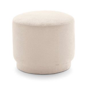 Tablet 05272 - 05275, Pouf tondo girevole, completamente tappezzato