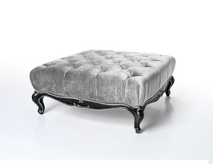 Versailles pouf piccolo, Piccolo pouf capitonn� in stile classico