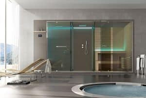 Ethos, Hammam, spazio doccia e sauna, per hotel di lusso