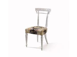 Art.244 sedia, Sedia in faggio, personalizzabile, stile classico di lusso