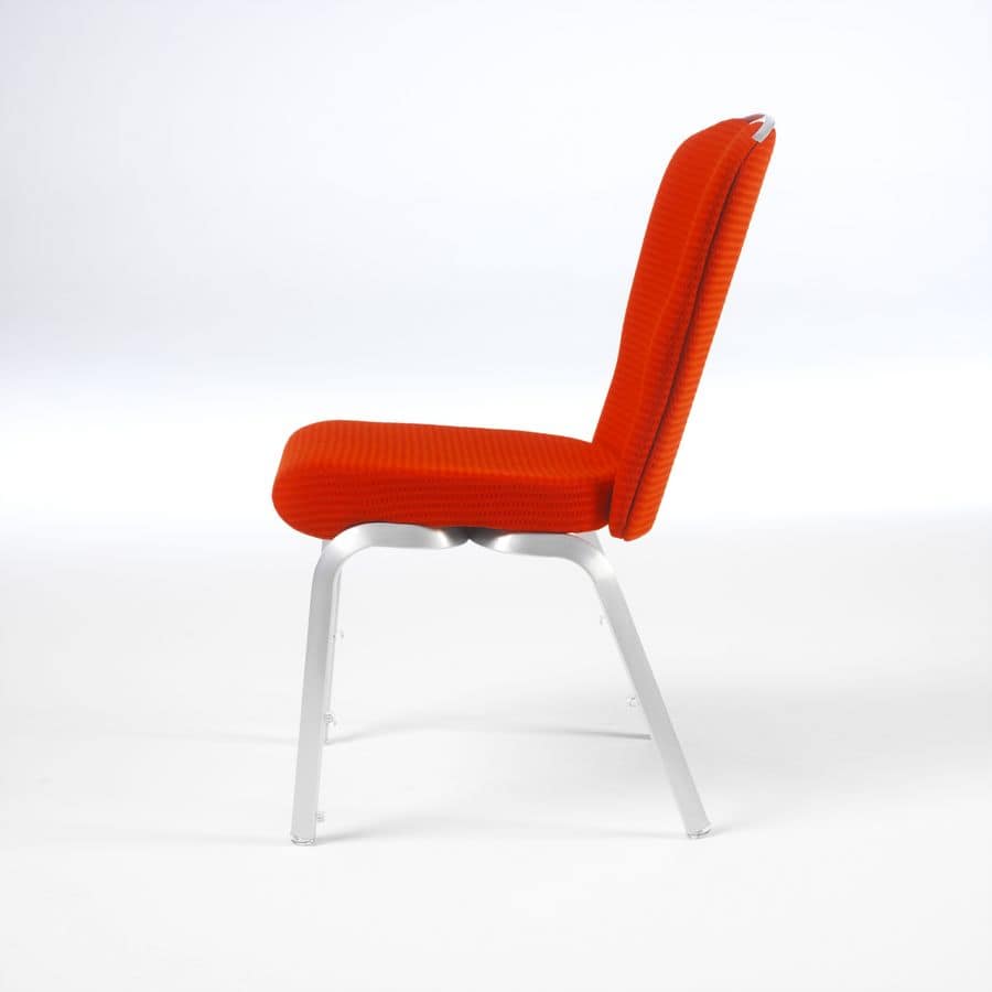 Orvia 12/2T, Comoda e maneggevole sedia per conferenza, attrezzabile con tavoletta