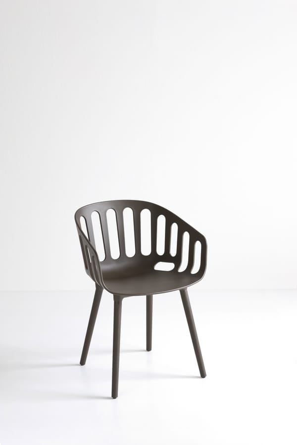 Basket Chair BP, Sedia design in tecnopolimero, per bar e ristoranti