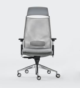 LINK PLUS, Sedia ufficio con innovativo molleggio sul sedile