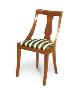 Art. 144, Sedia in stile classico, con comoda seduta imbottita