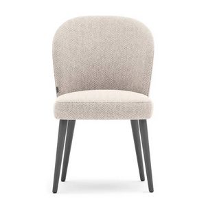 Rose 03016L, Sedia imbottita con gambe in legno massello