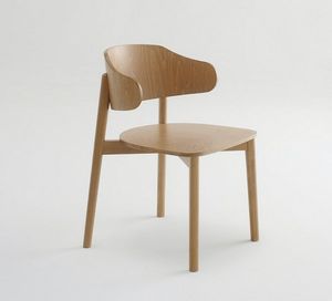 Marie, Sedia in legno dal design contemporaneo