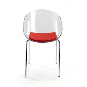 Lips, sedia esterno, sedia moderno, sedia giardino Sala riunioni