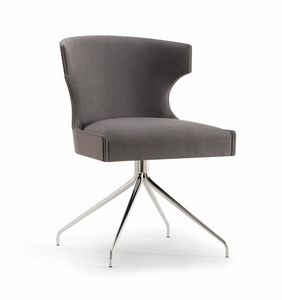 XIE SIDE CHAIR 053 S Z, Sedia con base a ragno