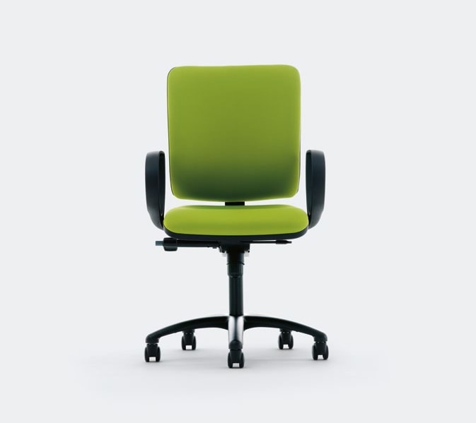 SMART, Sedia operativa da ufficio, design contemporaneo, seduta e schienale imbottiti