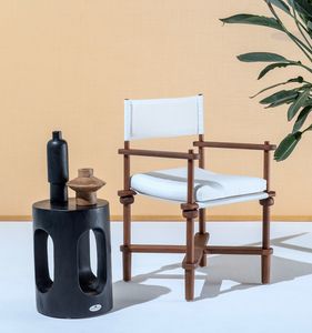 Glamping 03D2, Sedia da esterno in legno teak, assemblabile