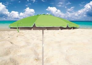 Ombrellone spiaggia mare Roma  RO220UVA, Ombrellone con fusto in alluminio ideale per le spiaggie