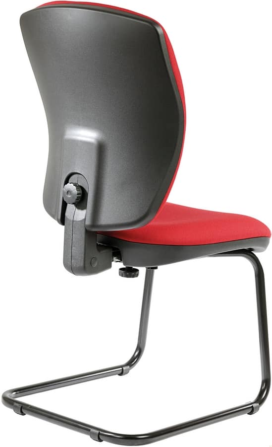Sedia visitatore ufficio, con schienale regolabile | IDFdesign