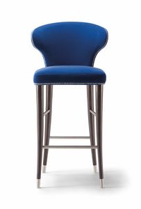 CAMELIA BAR STOOL 051 SG, Sgabelo dal comfort e fascino straordinario