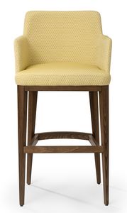 Katel stool ARMS, Sgabello moderno con braccioli