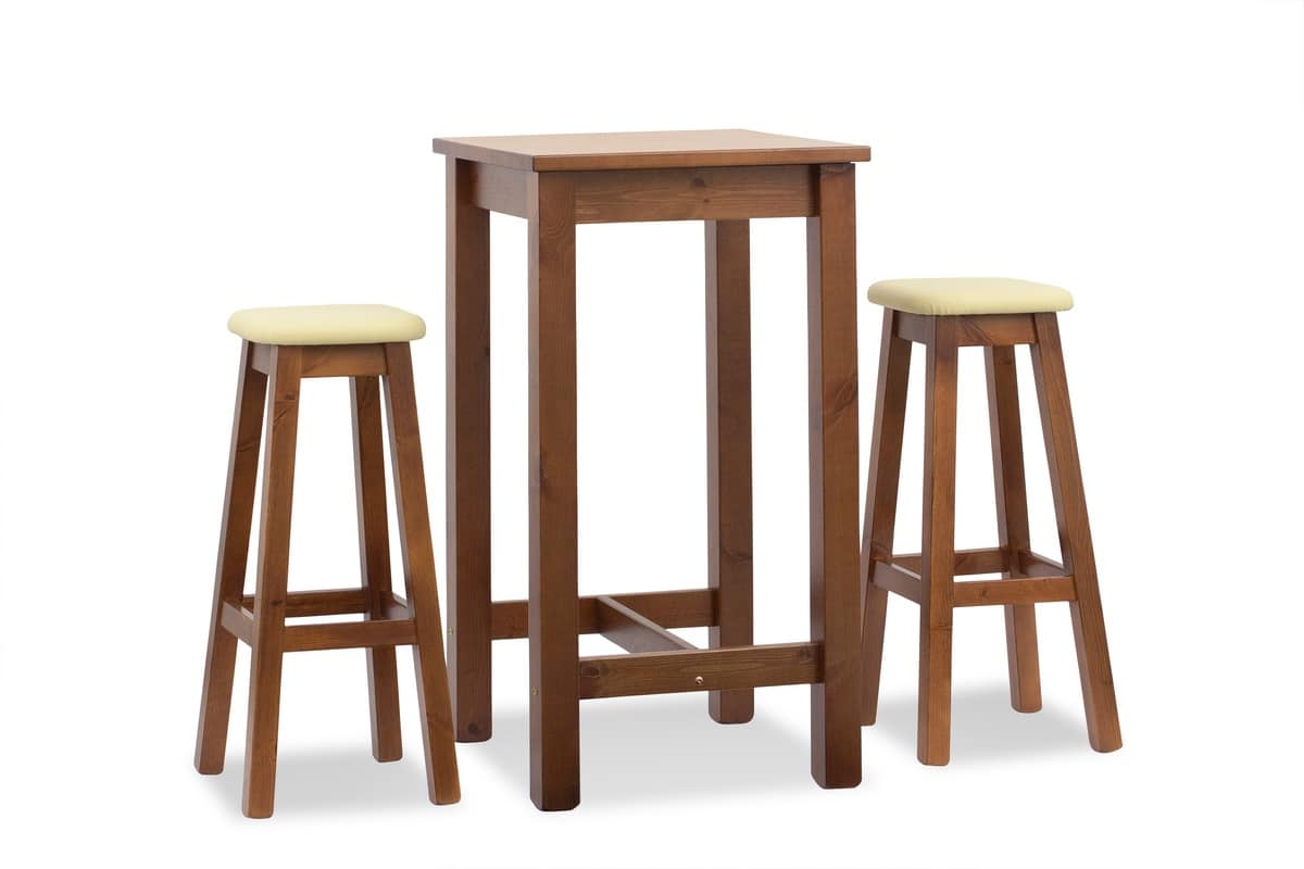 larghezza x altezza x profondità in mogano massiccio poggiapiedi Sgabello Schemel 40 rustico 40 x 31 x 25 cm sgabello decorativo in legno Design Delights 