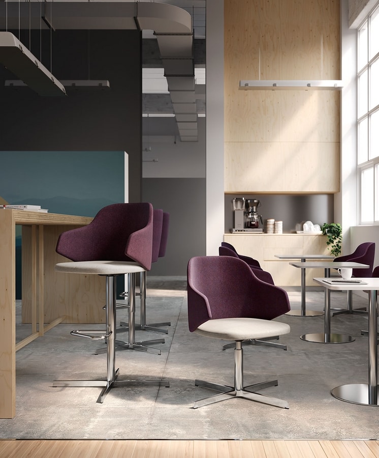 GALIZIA Prime Poltrona Sedia dattilo da scrivania e Ufficio, Ruote parquet, Base cromata Altezza Regolabile, BRACCIOLI Regolabili in Altezza, Portata Max 100kg CERTIFICATA 626 Gia' PREMONTATA