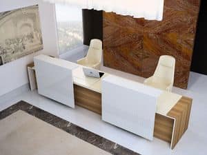 Loop bancone reception, bancone reception, arredamento ingresso, arredamento reception reception, ufficio, ingresso