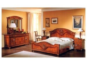 DUCALE DUCSPG / Specchiera misura grande, Specchiera per camera da letto con cornice in legno