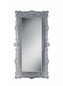 Louvre specchio, Specchio in stile classico, con cornice in vetro fuso
