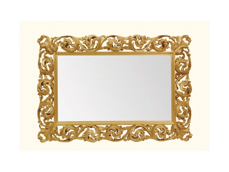 Specchio Stampato Empire – Cornice Effetto Legno – We Can Do It 20x30 Cm
