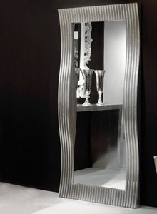 Art. 20712, Specchio rettangolare con cornice ondulata