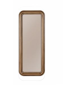 Novecento specchio, Specchio con cornice arrotondata