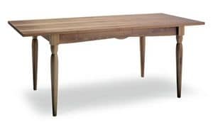 FRANCESINA tavolo, Tavolo legno con allunga Soggiorno