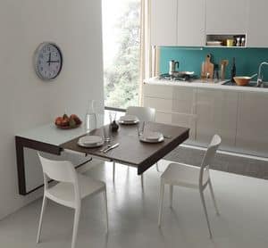 a106 daisy tavolo, Tavolo moderno ideale per appartamenti