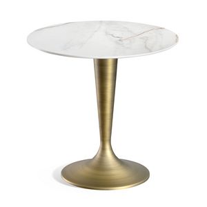 Glen, Tavolo quadrato o rotondo con base centrale