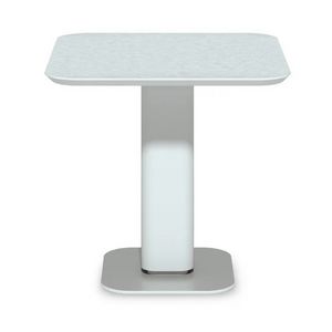 Ishi 2101, Tavolino d�appoggio con piano in gres porcellanato