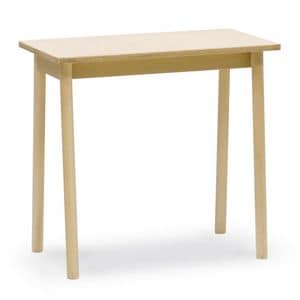 Tavolino Desk, Tavolino in legno di faggio, ideale per bar e osterie