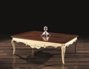 PATRIK tavolino 8683T, Tavolini di servizio, in legno, stile classico, per albergo