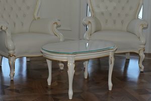 Re Sole, Tavolini da salotto barocchi contemporanei