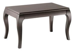 TA26, Tavolino con base in faggio e piano in laminato