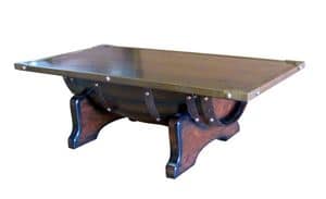 Art. 625, Tavolino da fumo, bordature in ottone, piano in legno