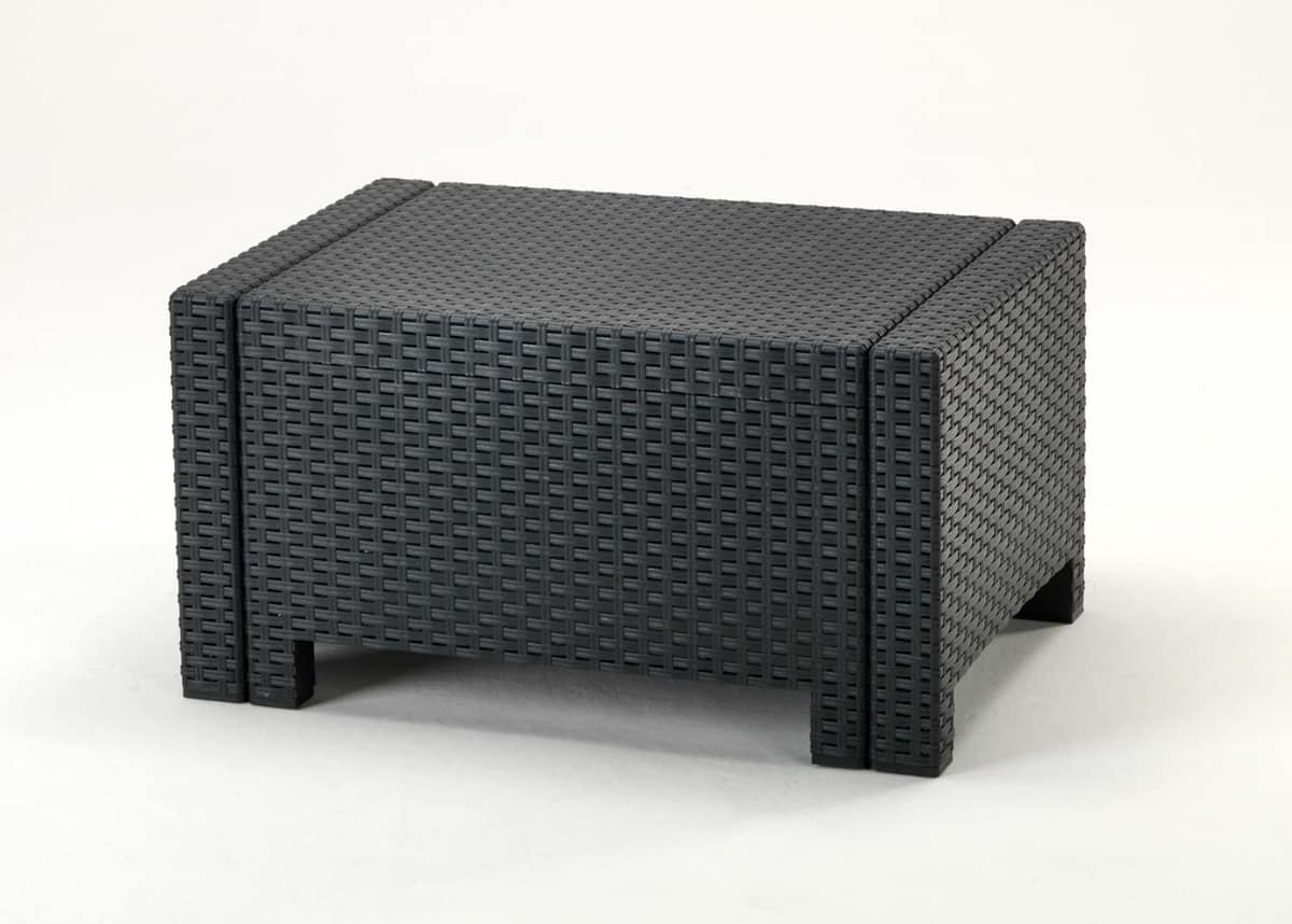 Tiita Tavolino In Rattan - Design Naturale, Non Illuminato