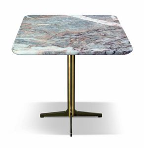 Ernest II, Tavolino in metallo e marmo