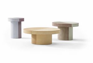 Frari, Coffee tables in CIMENTO, disponibili in diverse finiture