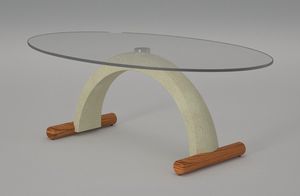 Icaro, Tavolino ovale per salotto