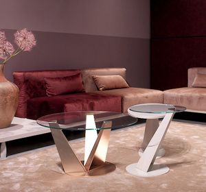 Klee, Tavolini da salotto, con design slanciato